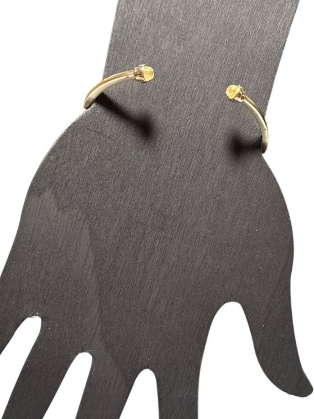 Kendra Scott Cuff Bracelet Gold Tone Dainty Minimalist Style Womens Jewelry